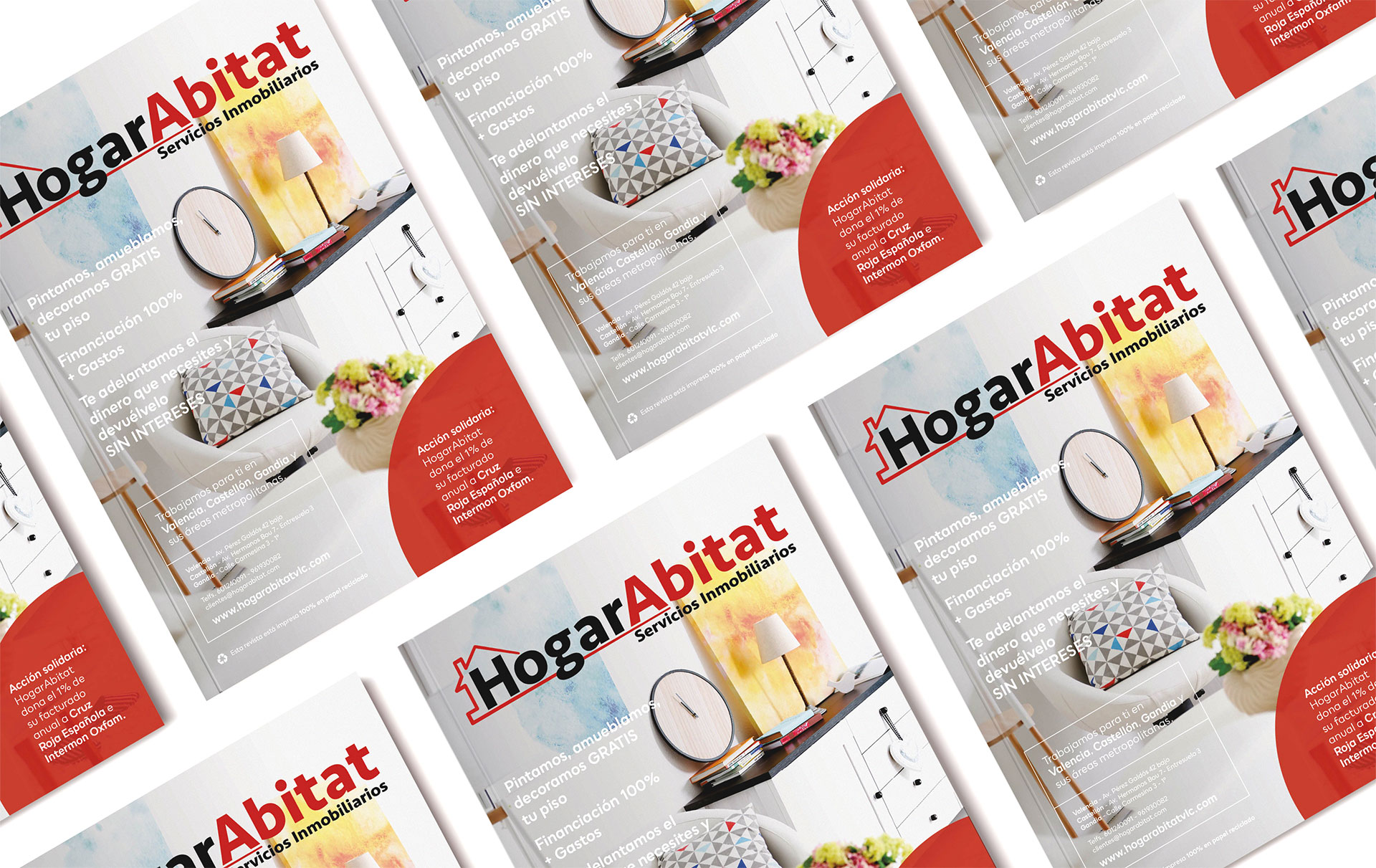 Diseño Editorial Revista Inmobiliaria HogarAbitat 2018